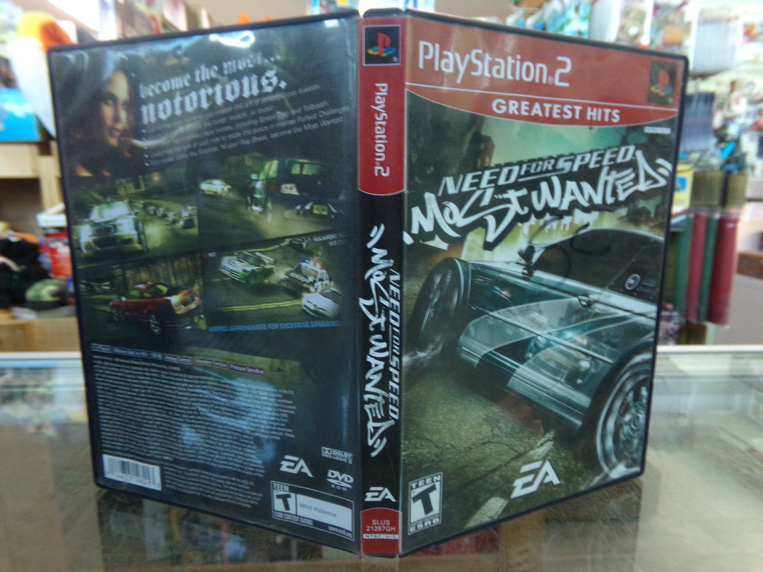 Need For Speed: Most Wanted Playstation 2 PS2 CASE AND MANUAL ONLY