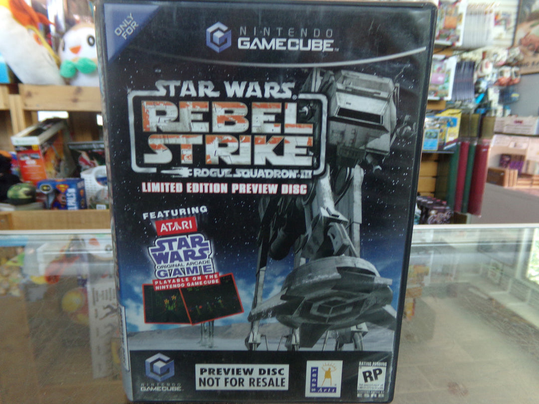 Star Wars: Rogue Squadron III - Rebel Strike Preview Disc Gamecube CASE ONLY