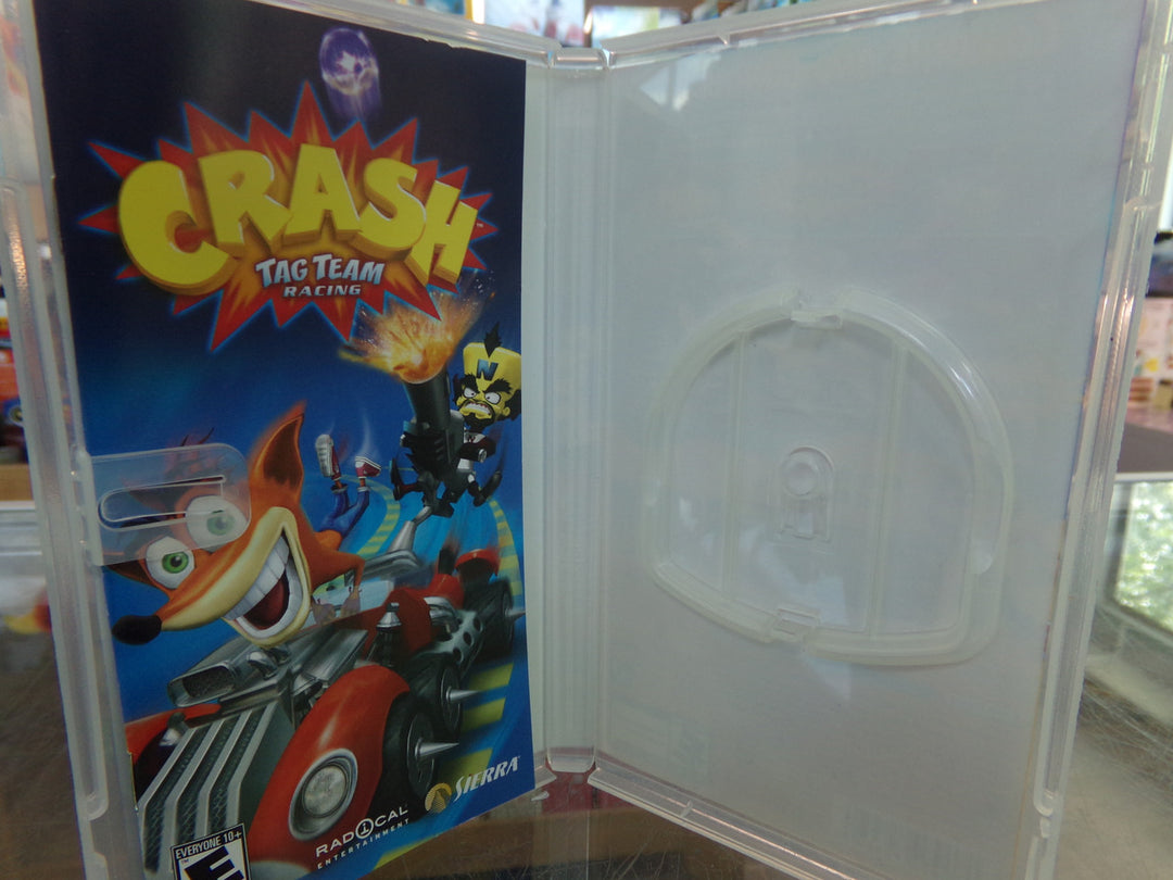 Crash Tag Team Racing Playstation Portable PSP CASE AND MANUAL ONLY