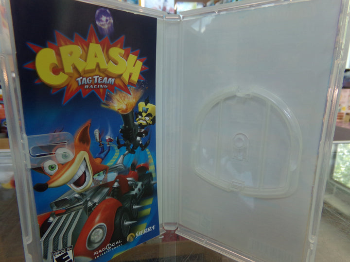 Crash Tag Team Racing Playstation Portable PSP CASE AND MANUAL ONLY