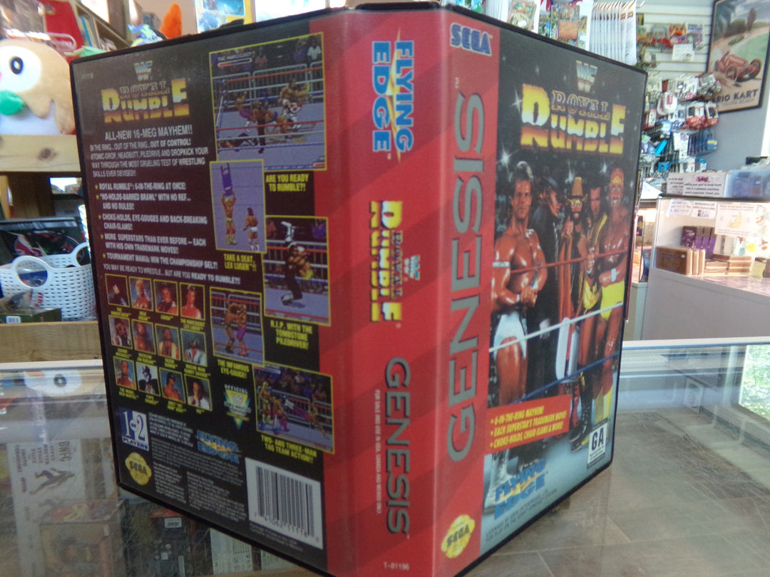 WWF Royal Rumble Sega Genesis CASE ONLY