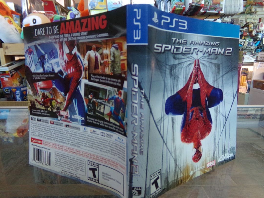 The Amazing Spider-Man 2 Playstation 3 PS3 CASE ARTWORK ONLY