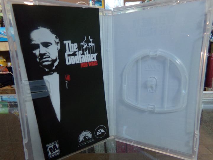 The Godfather: Mob Wars Playstation Portable PSP CASE AND MANUAL ONLY