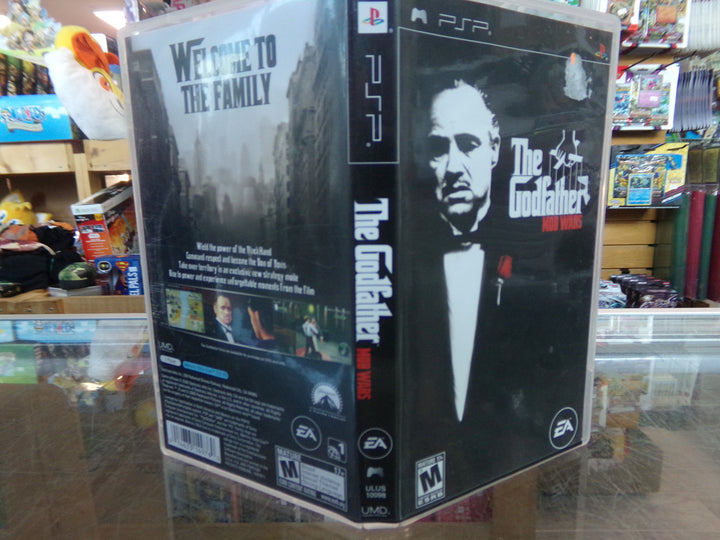 The Godfather: Mob Wars Playstation Portable PSP CASE AND MANUAL ONLY