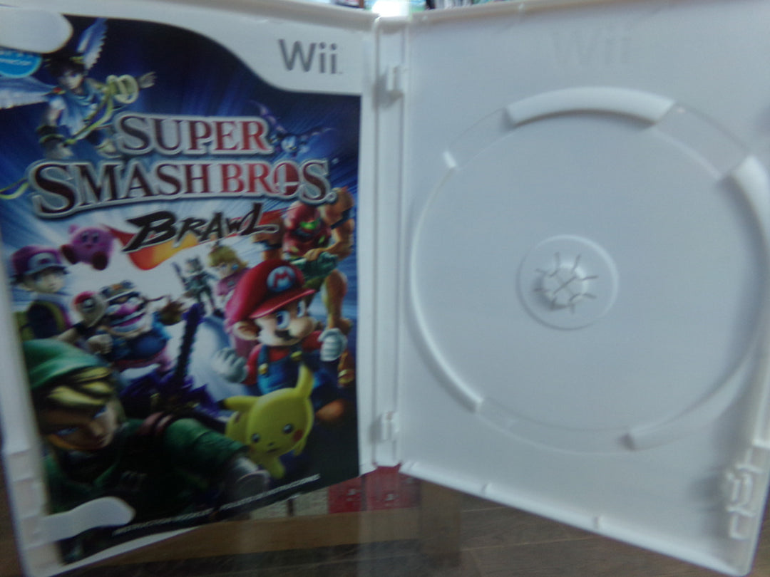 Super Smash Bros. Brawl Wii CASE AND MANUAL ONLY