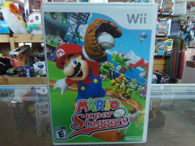 Mario Super Sluggers Wii CASE AND MANUAL ONLY