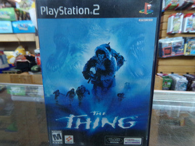 The Thing Playstation 2 PS2 CASE AND MANUAL ONLY
