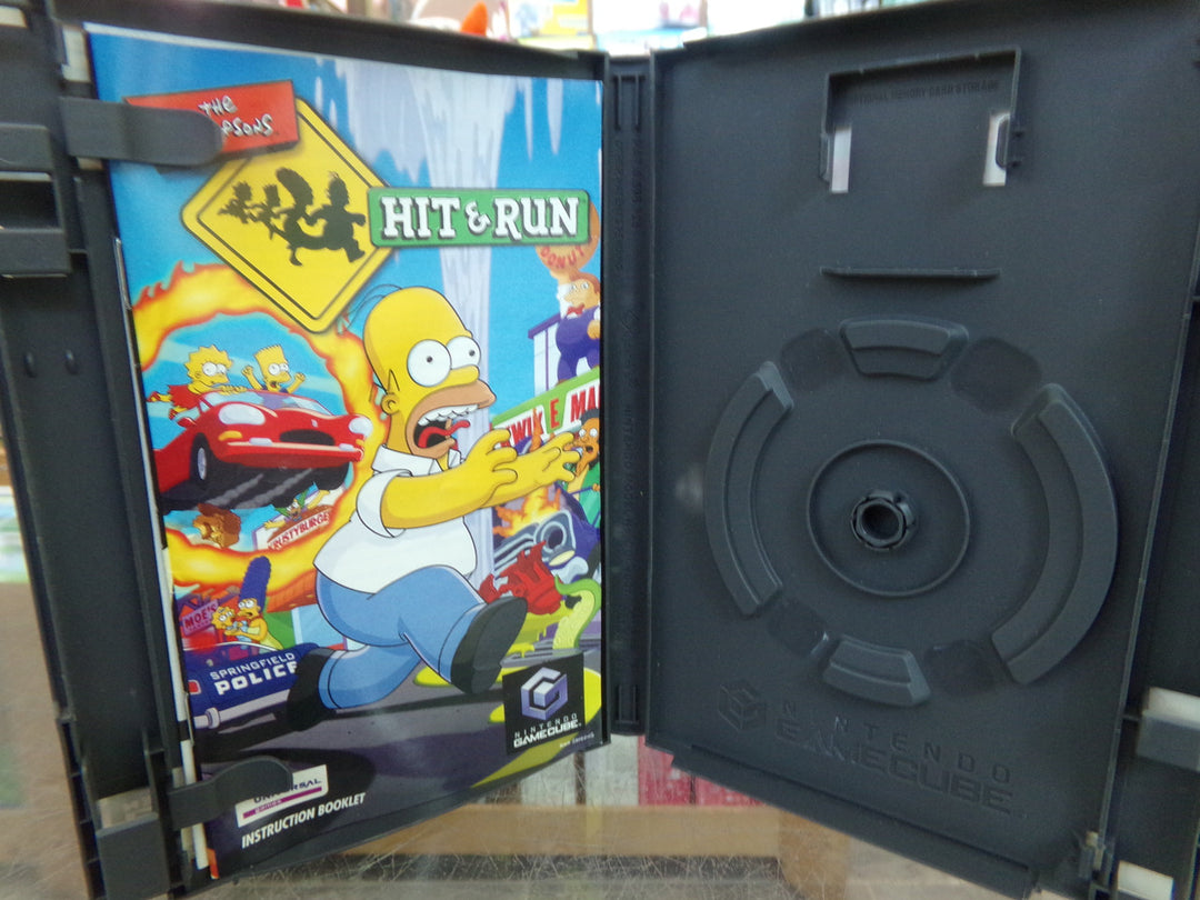 The Simpsons: Hit & Run Gamecube CASE AND MANUAL ONLY