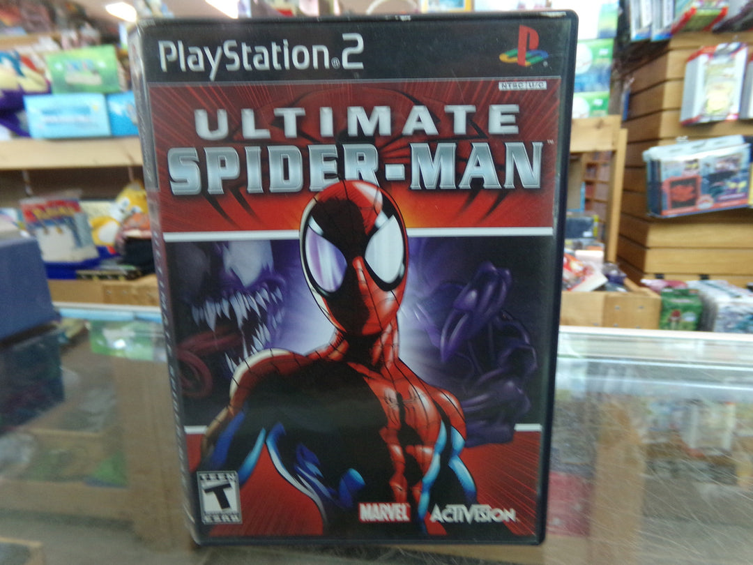 Ultimate Spider-Man Playstation 2 PS2 CASE AND MANUAL ONLY