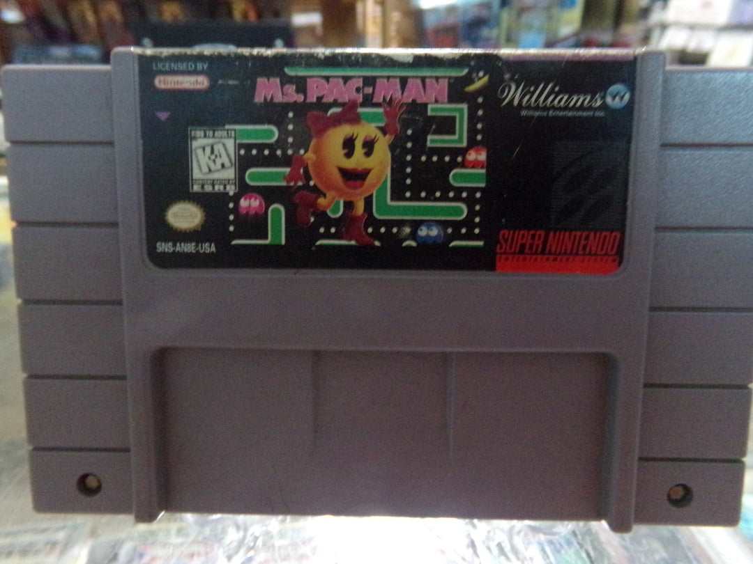 Ms. Pac-Man Super Nintendo SNES Used