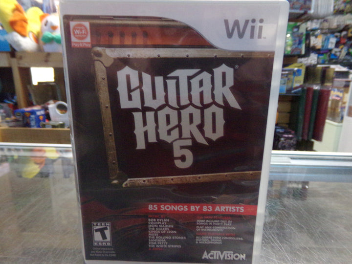 Guitar Hero 5 Wii Used