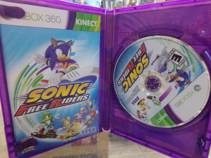 Sonic Free Riders Xbox 360 Kinect Used