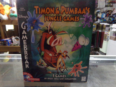 Timon & Pumbaa's Jungle Games PC Big Box Used