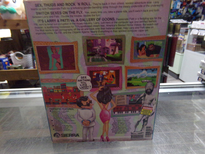 Leisure Suit Larry 5: Passionate Patti Does a Little Undercover Work PC Big Box Used