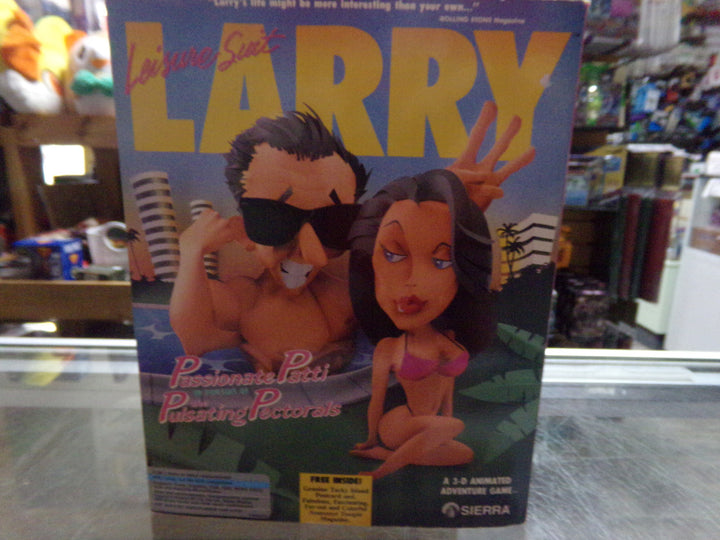 Leisure Suit Larry 3: Passionate Patti in Pursuit of Pulsating Pectorals PC Big Box Used