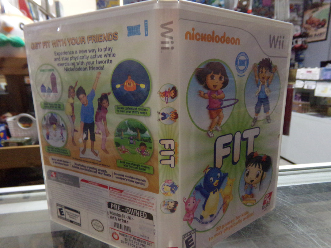 Nickelodeon Fit Wii Used