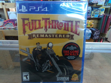 Full Throttle Remastered (Limited Run) Playstation 4 PS4 NEW