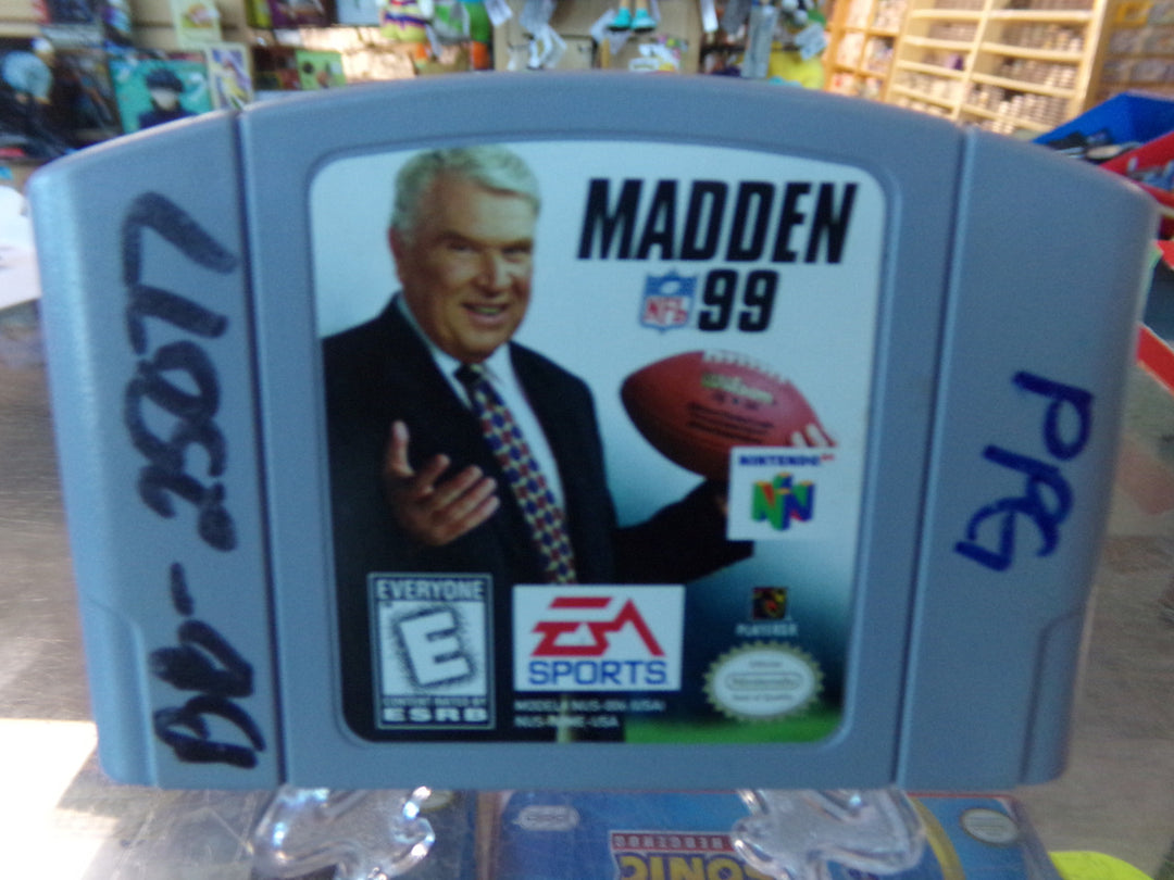 Madden NFL 99 Nintendo 64 N64 Boxed Used