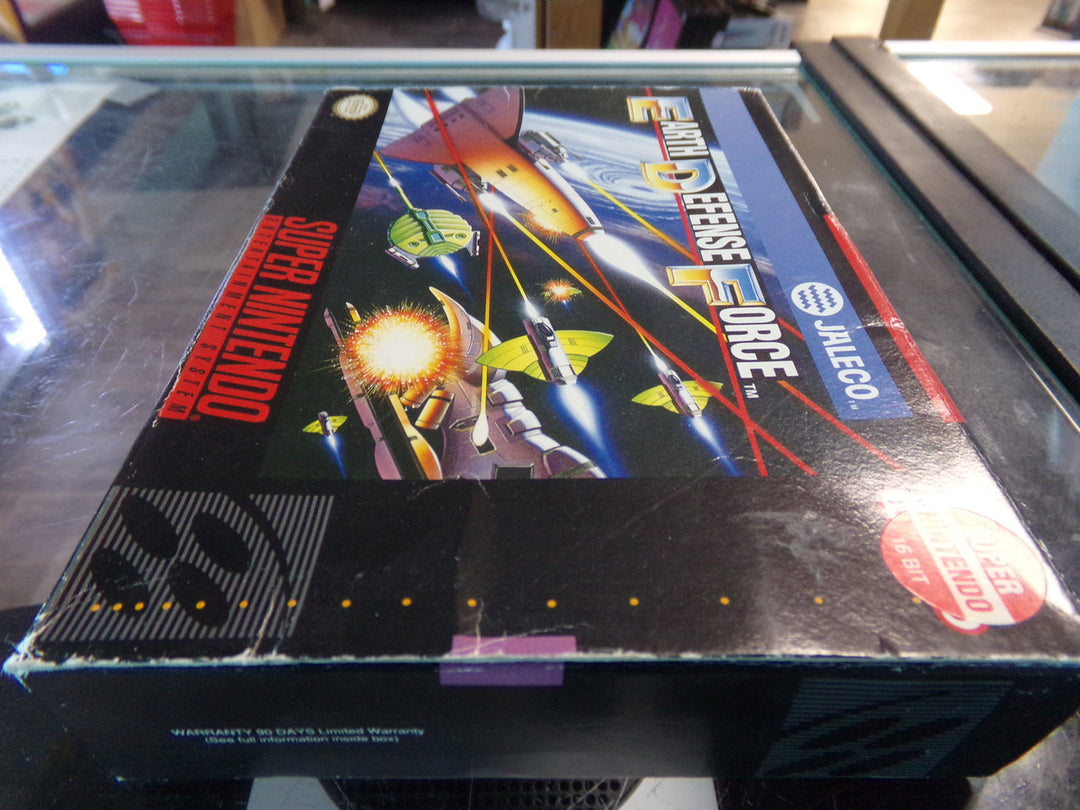 Earth Defense Force Super Nintendo SNES BOX ONLY