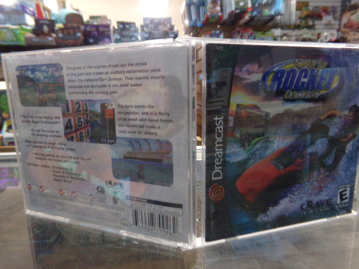 Surf Rocket Racers Sega Dreamcast CASE AND MANUAL ONLY