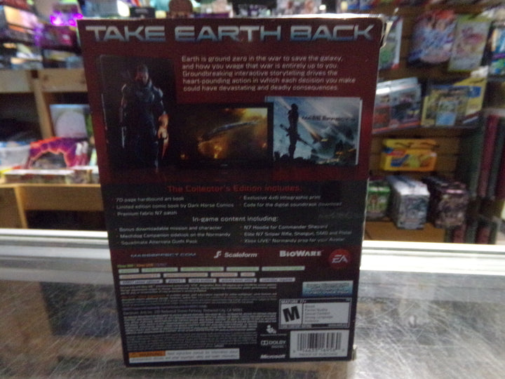 Mass Effect 3: N7 Collector's Edition Xbox 360 MISSING DISC 2