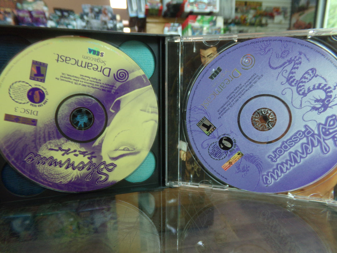 Shenmue Sega Dreamcast DISC 1 DEFECTIVE