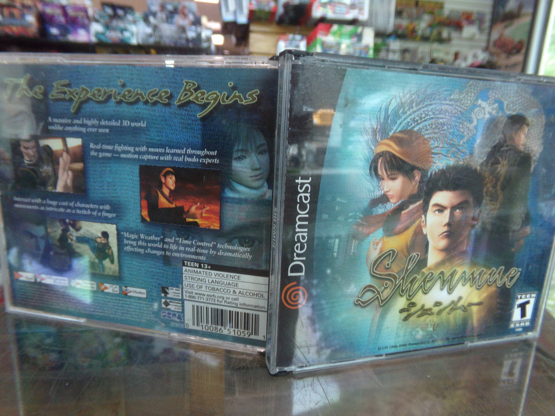 Shenmue Sega Dreamcast DISC 1 DEFECTIVE