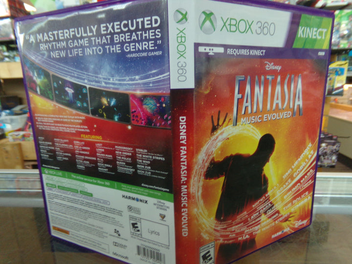 Disney Fantasia: Music Evolved Xbox 360 Kinect Used