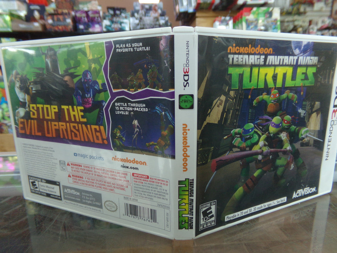 Nickelodeon Teenage Mutant Ninja Turtles Nintendo 3DS Used