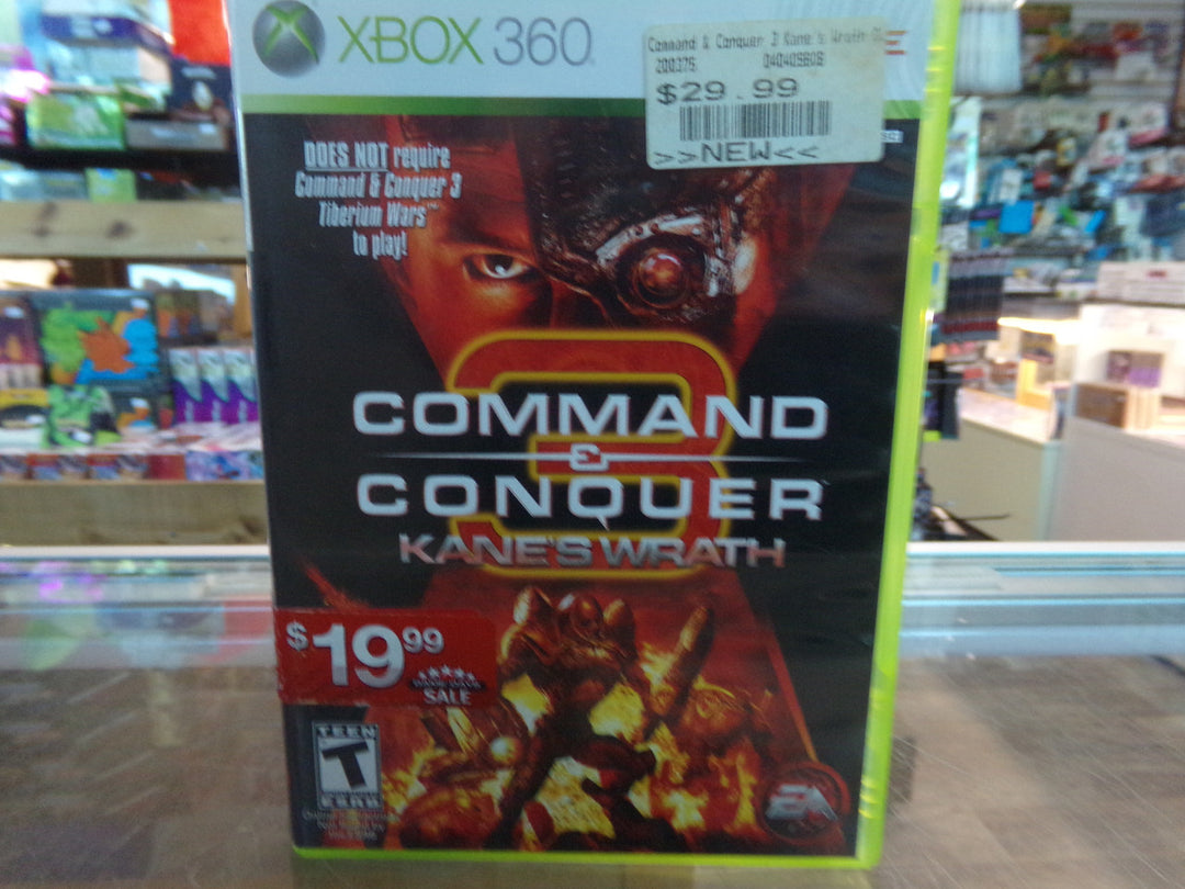 Command & Conquer 3: Kane's Wrath Xbox 360 Used