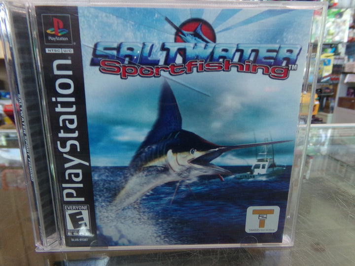 Saltwater Sportfishing Playstation PS1 Used