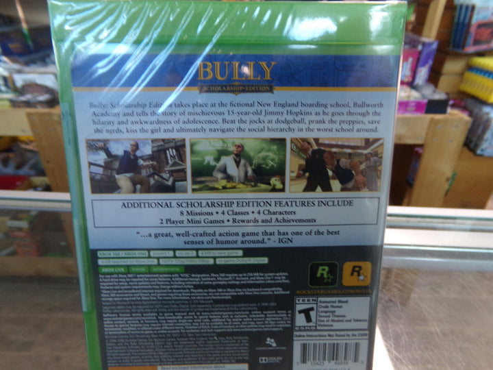 Bully: Scholarship Edition Xbox One / Xbox 360 NEW
