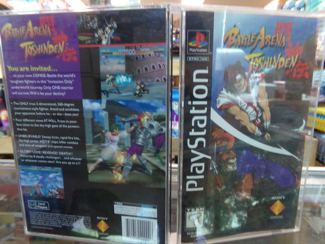 Battle Arena Toshinden (Long Box) Playstation PS1 Used