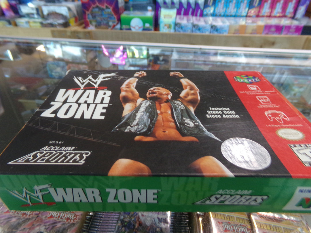 WWF War Zone Nintendo 64 N64 Boxed Used