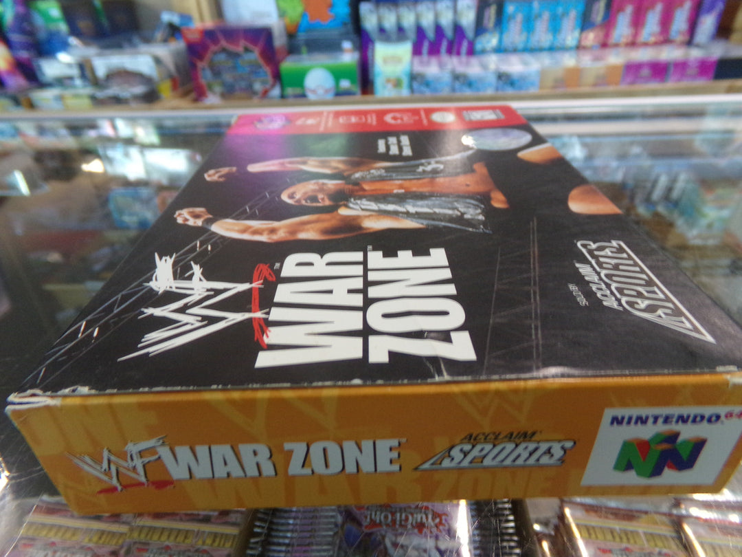 WWF War Zone Nintendo 64 N64 Boxed Used