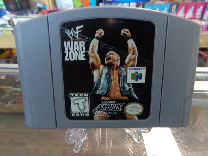 WWF War Zone Nintendo 64 N64 Boxed Used