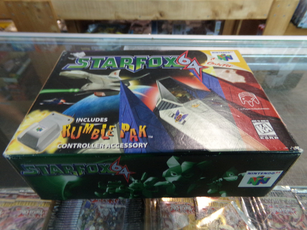 Star Fox 64 Nintendo 64 N64 Boxed (Rumble Pak Included) Used