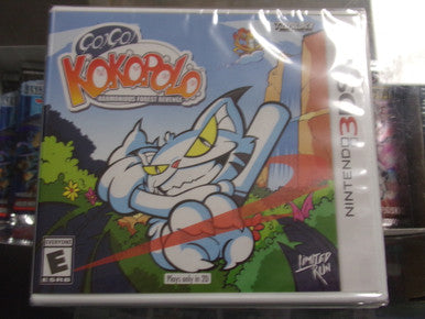 Go! Go! Kokopolo: Harmonious Forest Revenge (Limited Run) Nintendo 3DS NEW