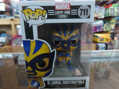Marvel Lucha Libre Edition - #711 El Animal Indestructible Funko Pop