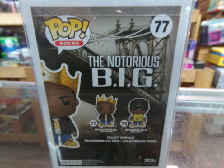 The Notorious B.I.G.- Notorious B.I.G. with Crown #77 Funko Pop