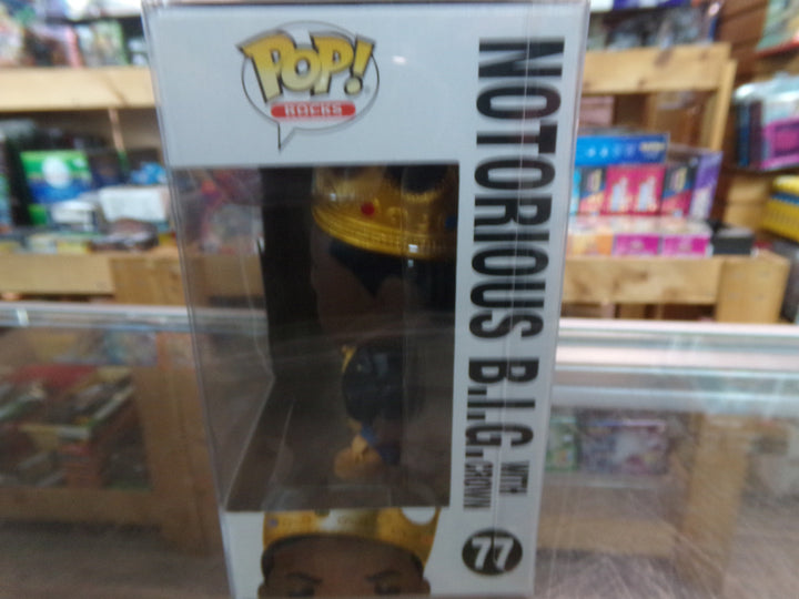 The Notorious B.I.G.- Notorious B.I.G. with Crown #77 Funko Pop