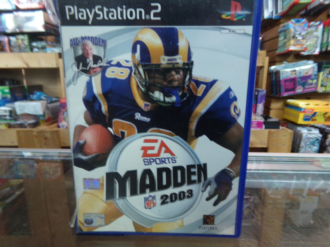 Madden NFL 2003 (PAL) Playstation PS2 Used – Core Gaming