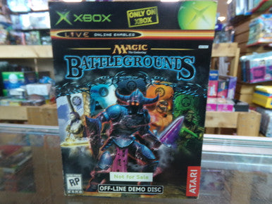 Magic the Gathering: Battlegrounds Demo Disc Original Xbox Used