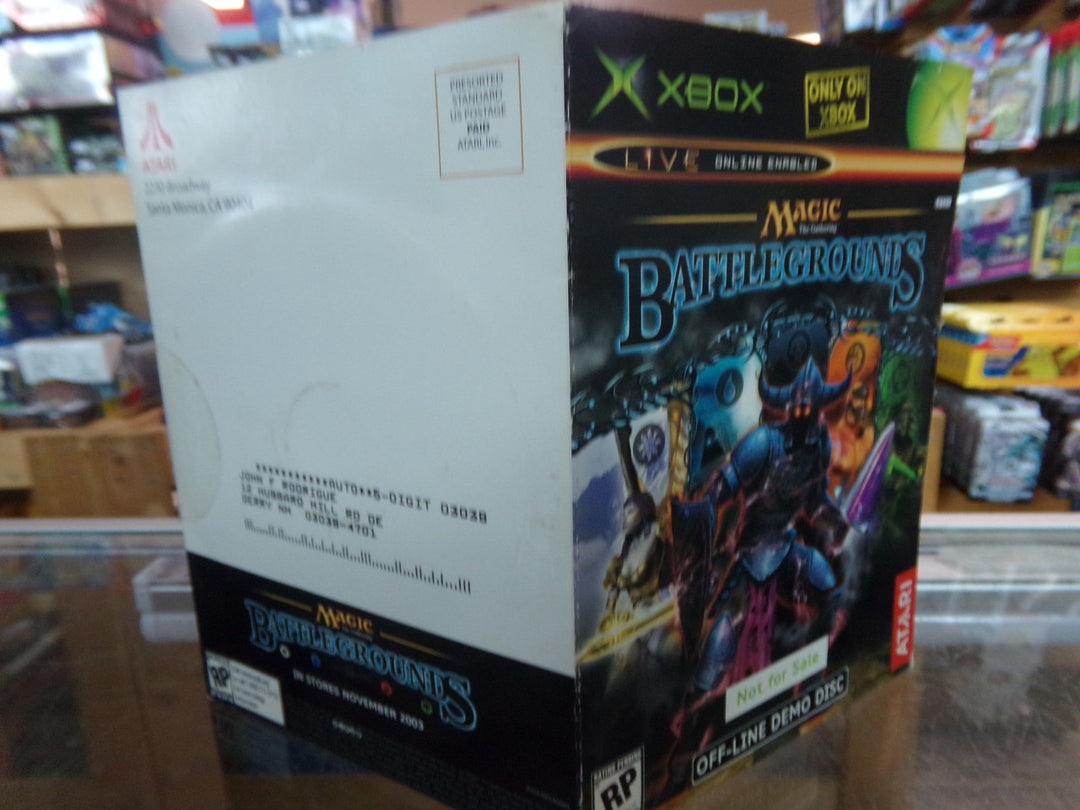Magic the Gathering: Battlegrounds Demo Disc Original Xbox Used