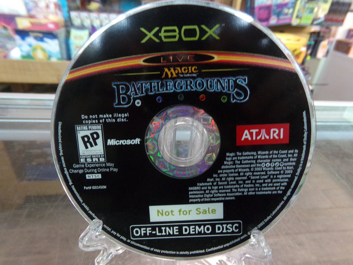 Magic the Gathering: Battlegrounds Demo Disc Original Xbox Used