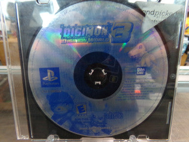 Digimon World 3 Playstation PS1 Disc Only