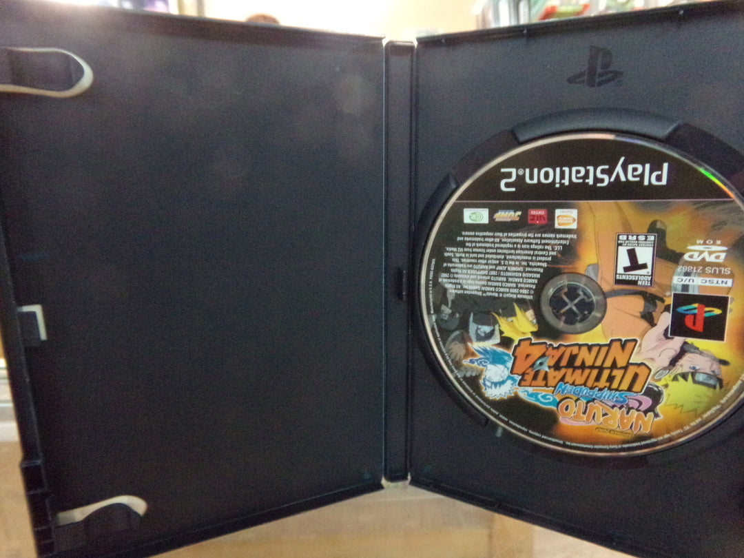 Naruto Shippuden: Ultimate Ninja 4 Playstation 2 PS2 Used