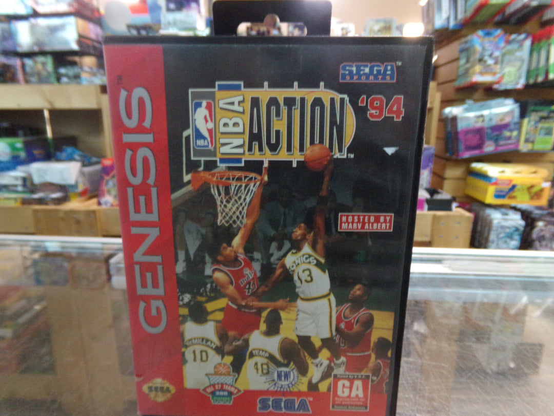 NBA Action '94 Sega Genesisi Boxed Used