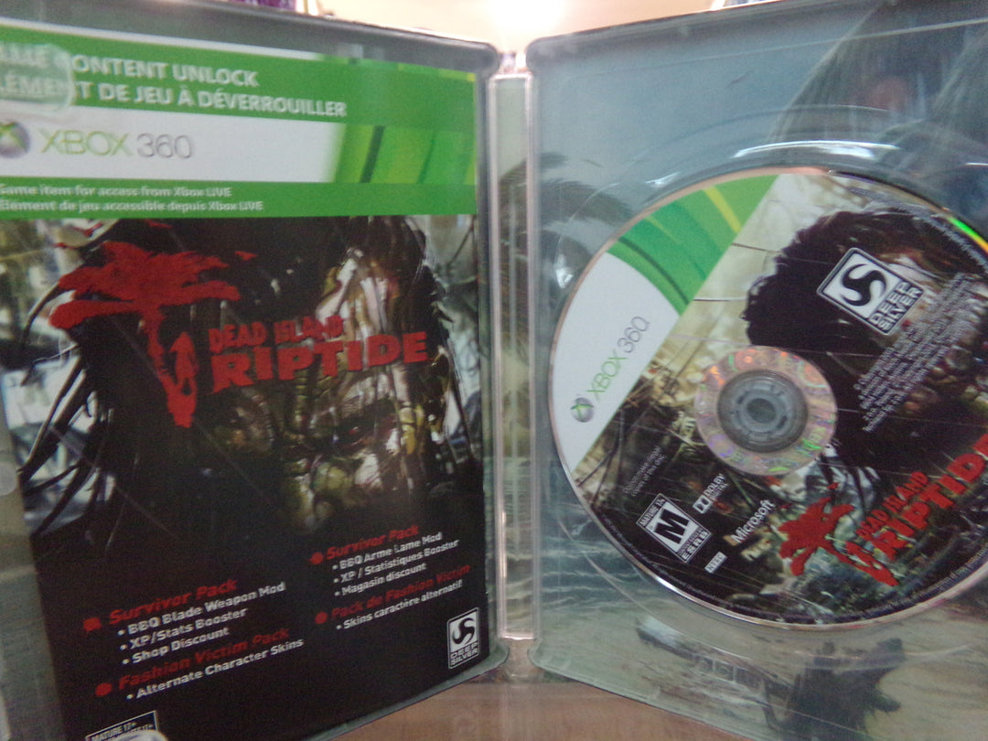 Dead Island: Riptide With Steelbook Xbox 360 Used