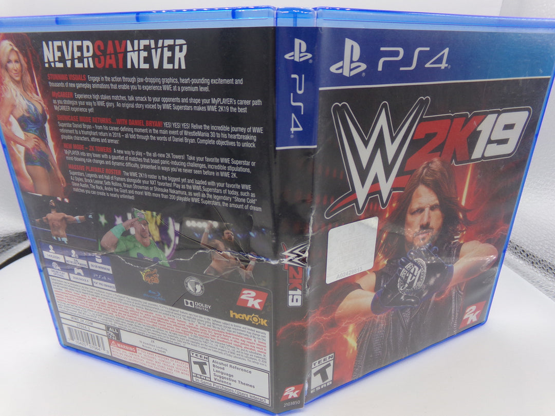 WWE 2K19 Playstation 4 PS4 Used